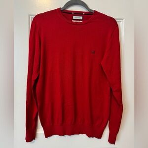 El Ganso Red Crewneck Sweater Size Small